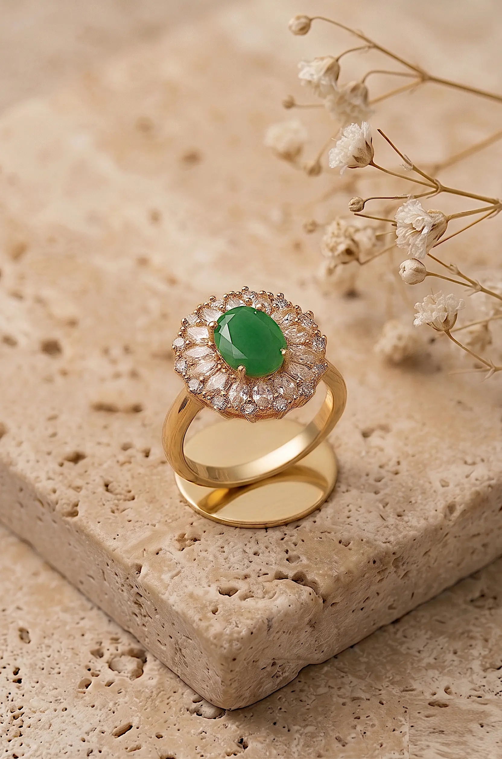 Ethereal Oval Heritage Ring - Adjustable Size - Image 4