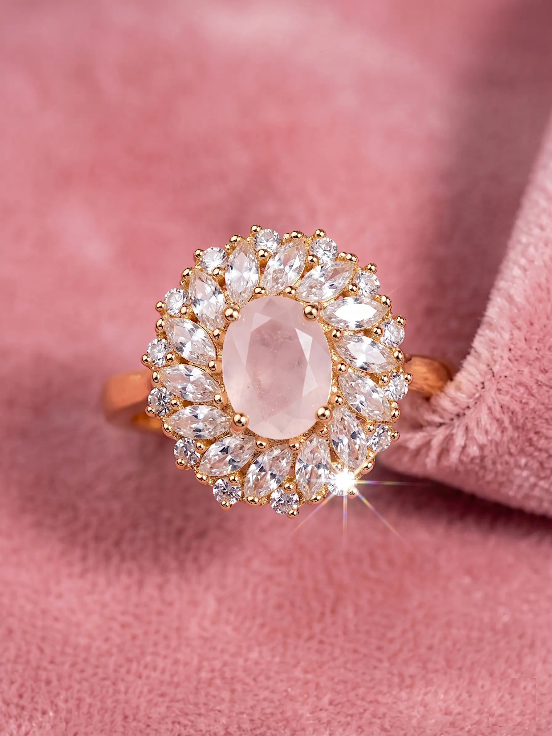 Ethereal Oval Heritage Ring - Adjustable Size - Image 3