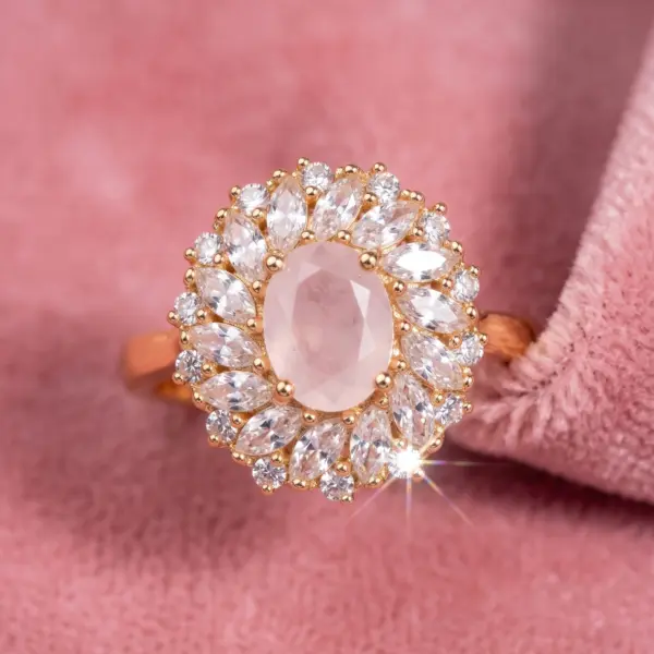 Ethereal Oval Heritage Ring - Adjustable Size