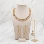 Teardrop Crystal Jewelry Set